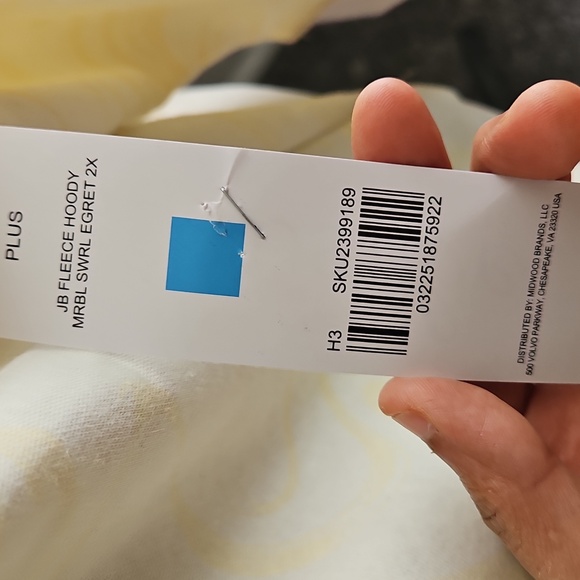 Just Be marble swirl hoodie - Picture 6 of 6